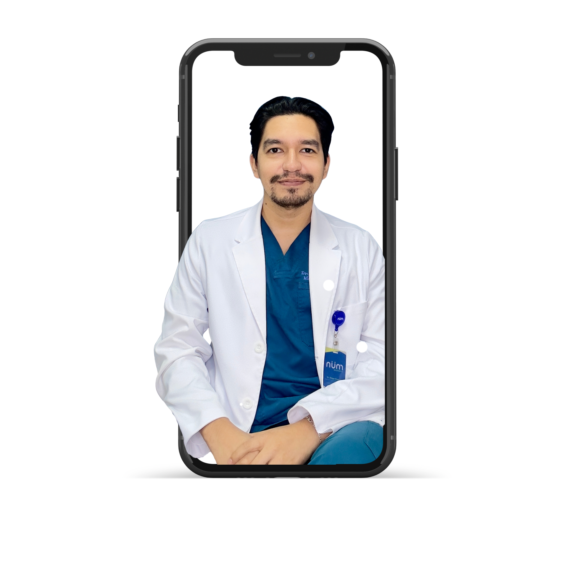 Dr. Diego Orozco, Director Médico en videollamada