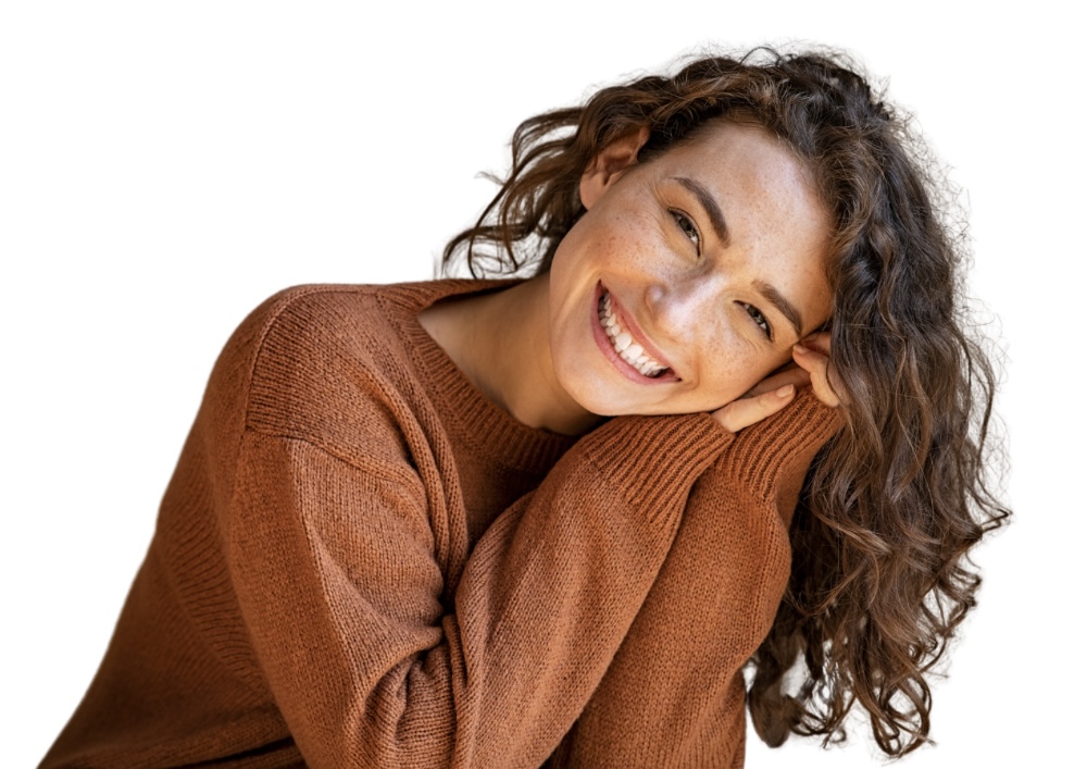 Mujer sonriente confiada - NÜM Clinical